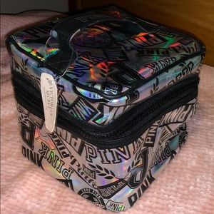 Victoria’s Secret pink cosmetic bag